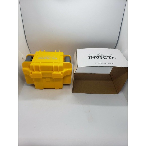 Invicta Single Slot Yellow Diver Case - Picture 3 of 6